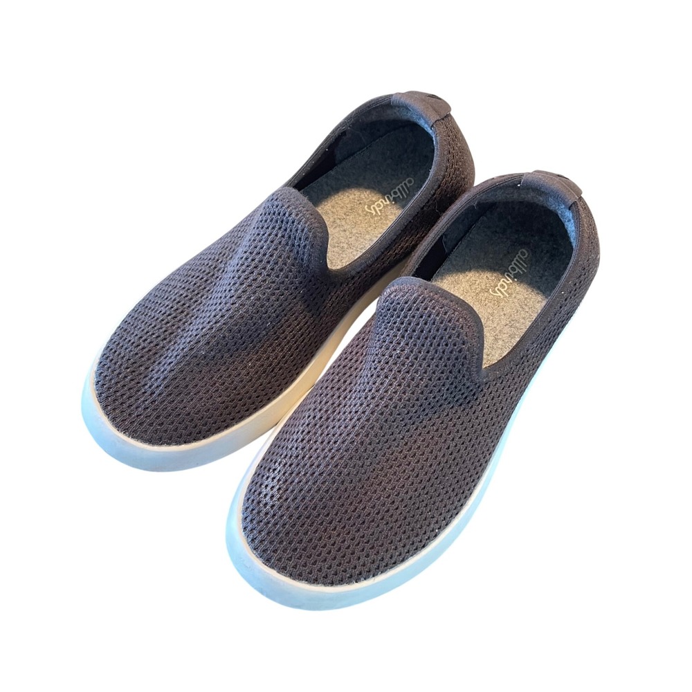Allbirds Tree Loungers Women 7.5 Grey‎ Sustainable Mesh Slip On Sneakers Shoes